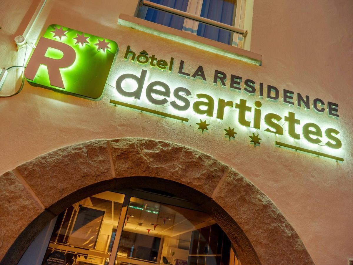 Hotel La Residence Des Artistes Roscoff Exteriör bild